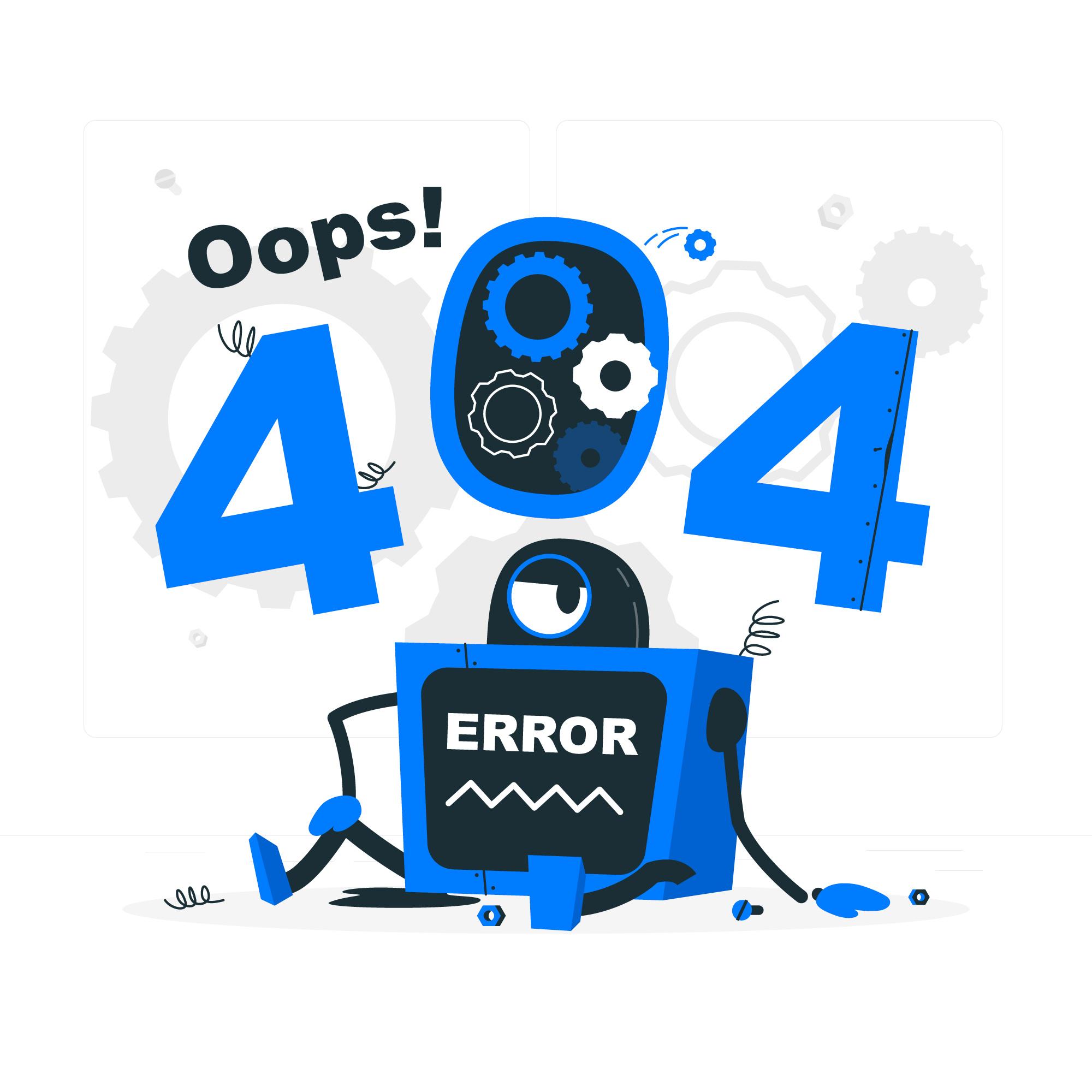 Error Page not found